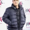 Robbie Williams Black Puffer Jacket