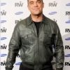 Robbie Williams Bomber Leather Jacket