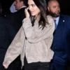 SNL Afterparty Kendall Jenner Suede Jacket
