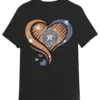 Shop Houston Astros Heart Shirt