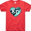 Shop Kansas City Royals Heart Shirt