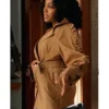 TV Series S01 All Rise Ep 08 Lola Carmichael Brown Trench Coat