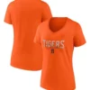 Unisex Detroit Tigers V Neck T Shirt