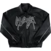 Weyz Black Leather Jacket