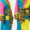 Ari Haley Rich in Color Versace Bath Robe