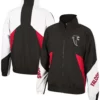 Atlanta Falcons Mitchell And Ness Midseason Windbreaker Zip Jacket SALE