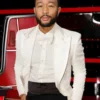 Buy John Legend TV Show The Voice White Blazer Coat
