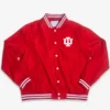 Indiana University Bloomington Red Bomber Jacket