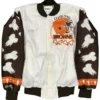 Neha Kris 90s Cleveland Browns Chalk Line Fanimation Jacket
