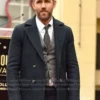 Ryan Reynolds Hollywood Walk of Fame Grey Coat