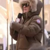 The Kelly Clarkson Show Kelly Clarkson’s Green Puffer Coat Sale
