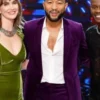 The Voice Season 24 John Legend Purple Velvet Suit