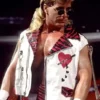 Wrestler Shawn Michaels White Leather Vest