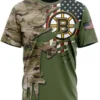 Boston Bruins Camo Shirt On Sale