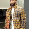 Buy Ben Simmons Patchwork Check Quilted Jacket