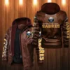 Buy Buffalo Sabres Hooded Leather Jacket