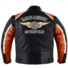 Buy Harley Davidson Triple Vent System Leather Jacket for Sale Men and Women