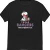 Buy Texas Rangers Snoopy Shirts