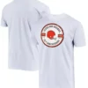 Cleveland Browns 75th Anniversary Printed white Shirt