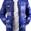 Crew Patches Blue Bomber Jacket