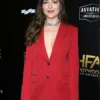 Dakota Johnson Hollywood Film Awards Red Blazer