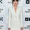 Dakota Johnson Tribeca Film Festival White Blazer