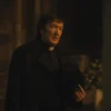 Father Brennan The First Omen 2024 Trench Coat