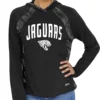 Fent NFL Jacksonville Jaguars Black Pullover Hoodie