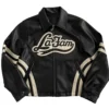 La Fam Retro Faux Leather Jacket