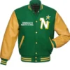 Minnesota North Stars Green Varsity Jacket