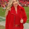 NFL Gracie Hunt Chiefs Red Jacket