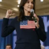 Nikki Haley USA Flag Sweatshirt On Sale
