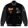 OVO Roots All Country Champions Black Varsity Jacket