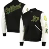 Oakland Athletics Black and White Letterman Jacket