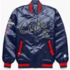 Shop MLB Chicago Cubs Navy Blue Starter Jacket