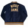 Shop Notre Dame Monogram Satin Jacket
