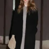 Taylor Swift NYC Oversize Black Coat