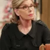 The Big Bang Theory Christine Baranski Black Wool Jacket