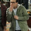The Big Bang Theory Leonard Hofstadter Green Jacket
