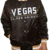 Vegas Golden Knights Satin Varsity Jacket