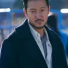 A Killer Paradox 2024 Jang Nan-gam Black Wool Coat For Sale