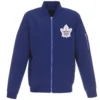 Blue Toronto Maple Leafs Bomber Jackets
