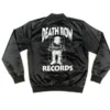 Death Row Records Black Varsity Satin Jacket On Sale