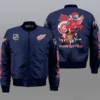 Detroit Red Wings 3D Tom and Jerry Bomber Jacket