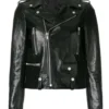 KUWTK S12 Kourtney Kardashian Black Leather Jacket