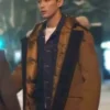 Lei Wu Amidst a Snowstorm of Love 2024 Brown Jacket