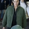 Missy Peregrym FBI Green Bomber Jacket