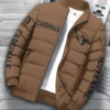NFL Arizona Cardinals Brown Puffer Jacket