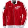 NHL Team Detroit Red Wings Track Jacket