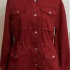 New Girl Season 6 Jess Day Red Cotton Jacket